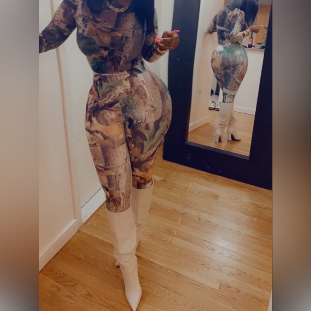 Camouflage Print Leggings